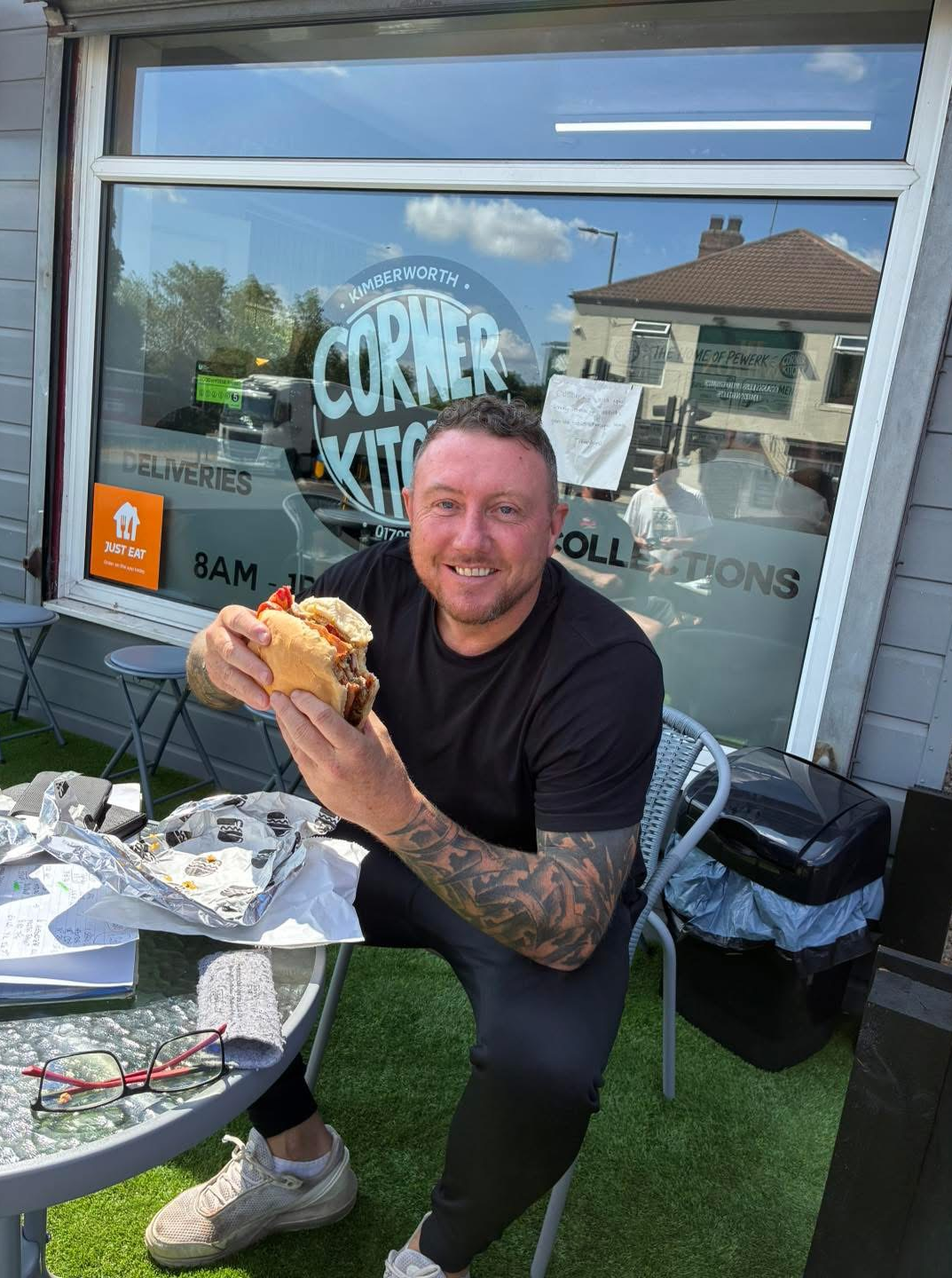 Visitor moment at Corner Kitchen Rotherham, photograph 1